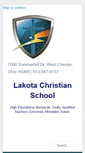 Mobile Screenshot of lakotachristian.com